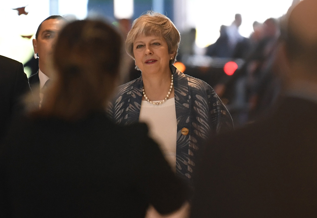 Theresa May in Scharm el-Scheich (Bild: Khaled Desouki/AFP)
