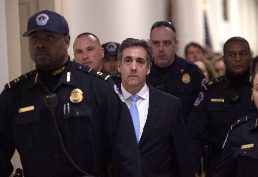 Michael Cohen am 27. Februar in Washington DC (Bild: Andrew Caballero-Reynolds/AFP)