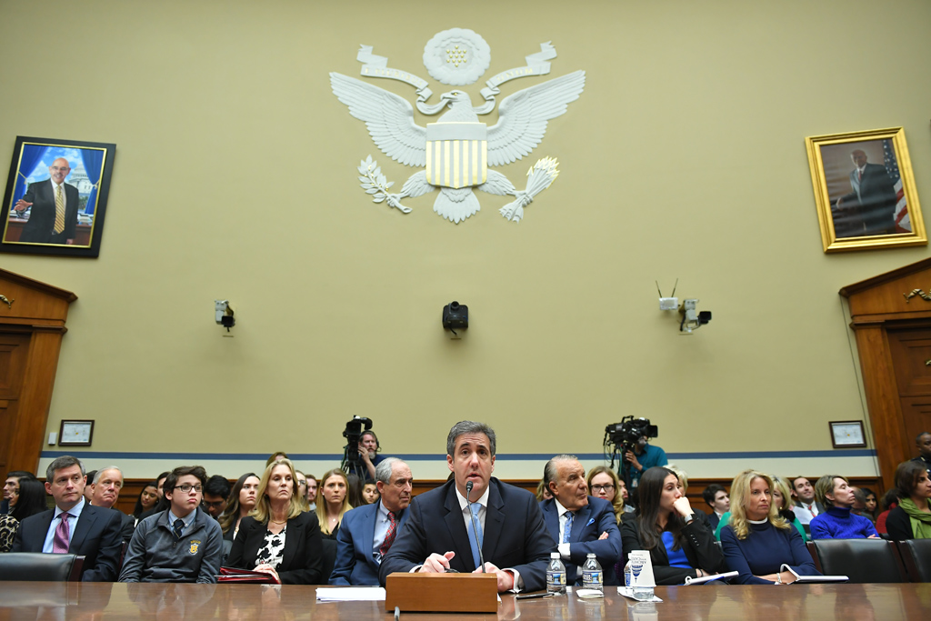 Michael Cohen am 27. Februar in Washington DC (Bild: Mandel Ngan/AFP)