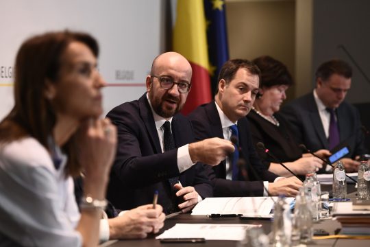 Ministerrat am 1. Februar in Brüssel (Bild: Dirk Waem/Belga)