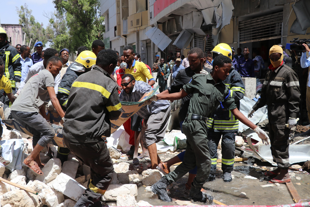 Anschlag auf Einkaufszentrum in Mogadischu (4.2.2019)
