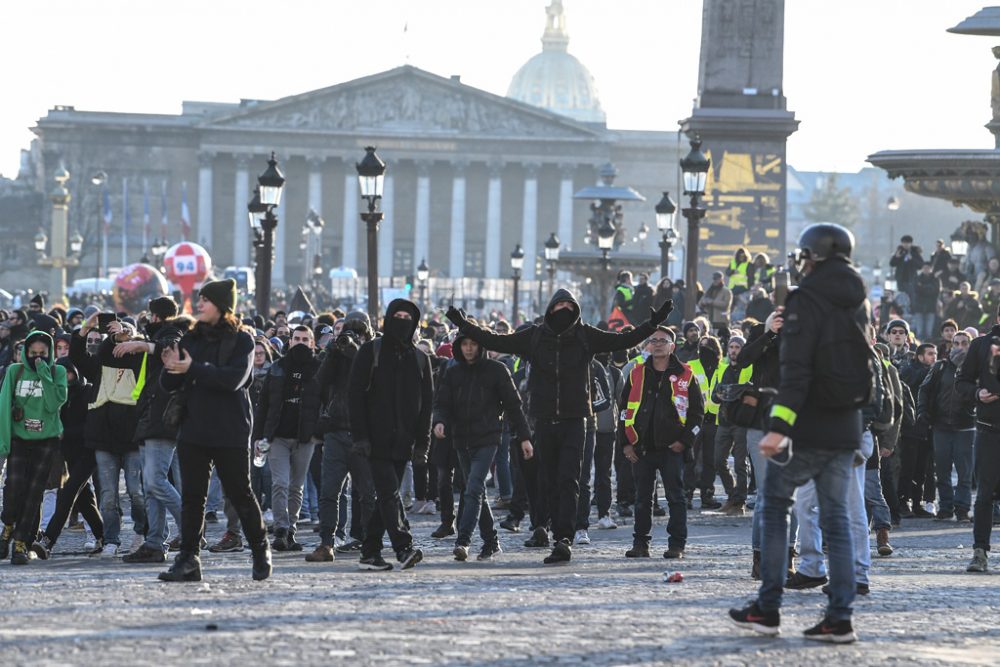 Streik in Frankreich (Bild: Alain Jocard/AFP)