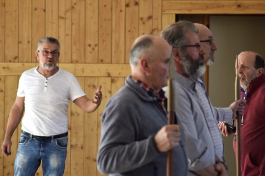 Passio: Proben zu den Passionsspielen von Schönberg (Bild: Stephan Pesch/BRF)