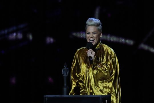Pink bei den Brit Awards 2019 (Bild: afp/ Daniel Leal-Olivas)