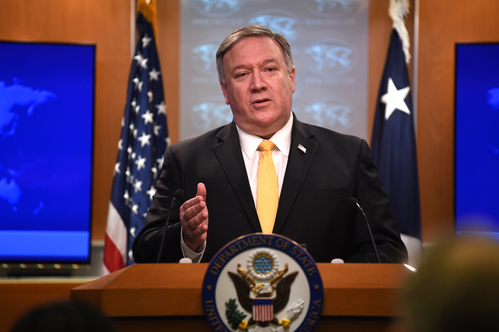 US-Außenminister Mike Pompeo (Bild: Eric Baradat/AFP)