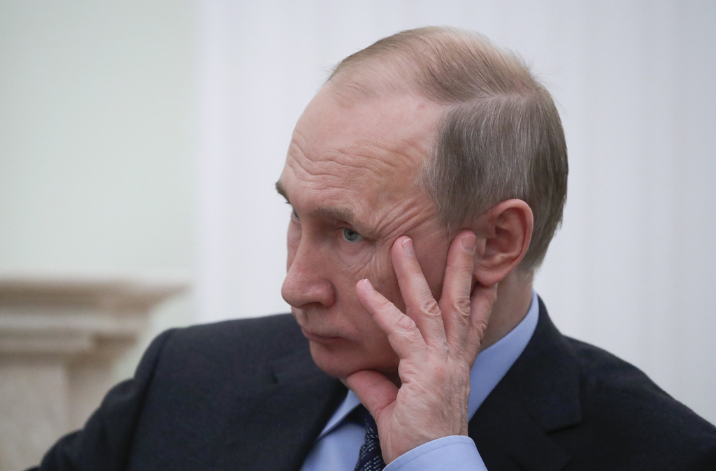 Russland Präsident Wladimir Putin (Archivbild: Maxim Shemetov/Pool/AFP)
