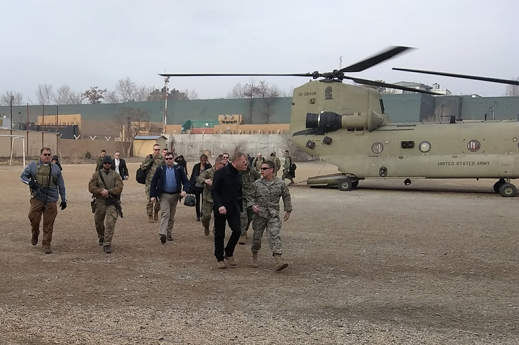 US-Verteidigungsminister Patrick Shanahan besucht Kabul