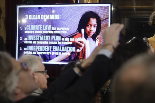 Sign For My Future (Bild: Thierry Roge/BELGA)