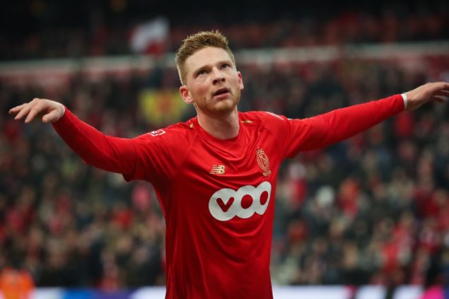 Renaud Emond nach dem 3:0 für Standard Lüttich (Bild: Virginie Lefou/Belga)