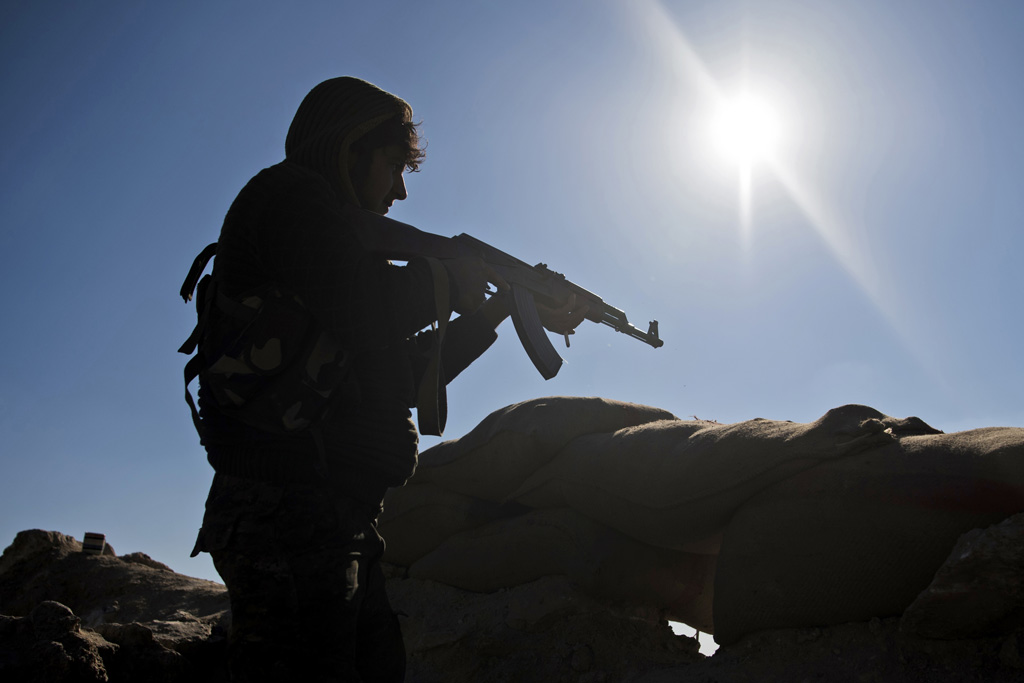 SDF-Kämpfer (Bild: Fadel Senna/AFP)