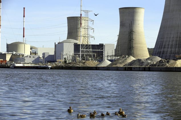 Atomkraftwerk Tihange (Archivbild: Nicolas Maeterlinck/Belga)