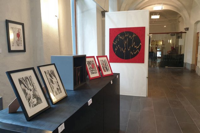 Ausstellung im Malmundarium würdigt Künstler und Dichter Robert Schaus (Bild: Lena Orban/BRF)