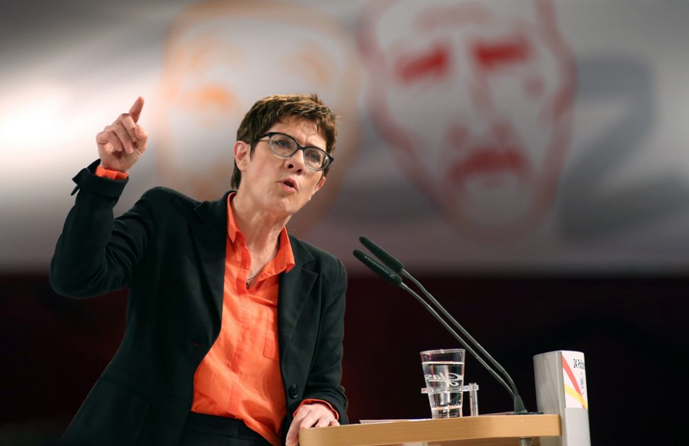 Annegret Kramp-Karrenbauer (Archivbild: Danny Gohlke/AFP)