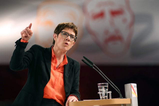 Annegret Kramp-Karrenbauer (Archivbild: Danny Gohlke/AFP)