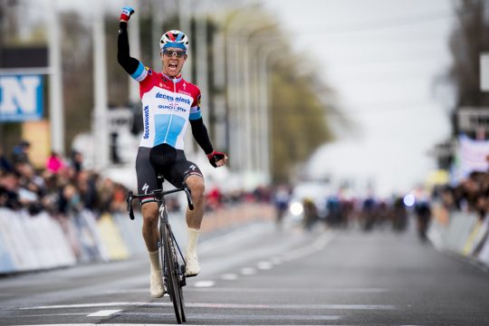 Bob Jungels gewinnt Kuurne-Brüssel-Kuurne