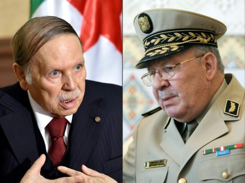 Machtkampf zwischen Algeriens Präsident Bouteflika und Armeechef General Ahmed Gaid Salah (Bild: Eric Feferberg/Farouk Batiche/AFP)