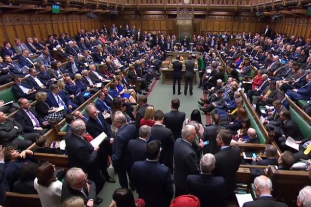 Das britische Parlament stimmt nicht für zweites Brexit-Referendum