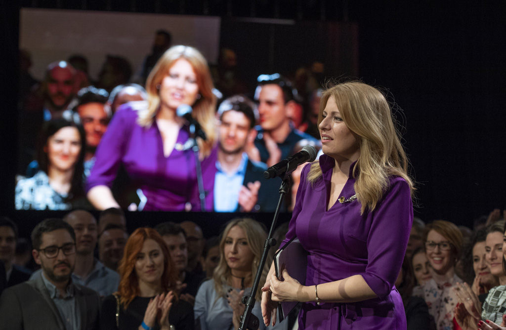 Zuzana Caputova gewinnt die Präsidentenwahl in der Slowakei