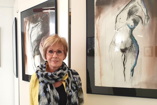 Ausstellung von Claudine Mertens im ZVS (Bild: Lena Orban/BRF)