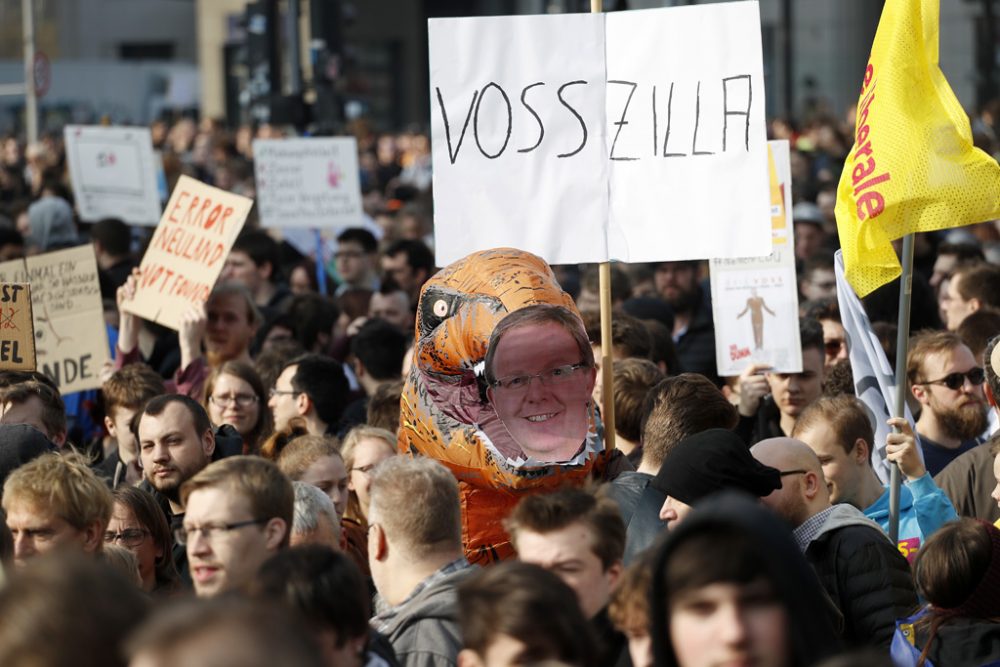 Demo "Save The Internet" in Berlin