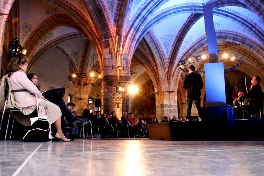 Debatte über die Zukunft Europas in Aachen (Bild: Kabinett Paasch)