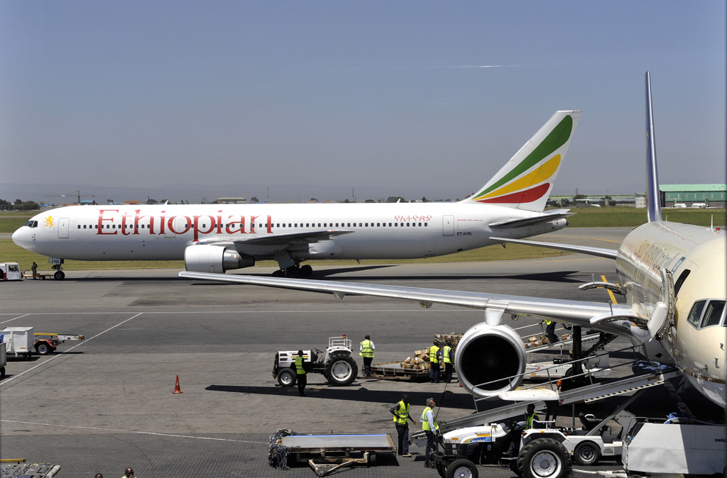 Boeing 737 der Ethiopian Airlines (Archivbild: Simon Maina/AFP)
