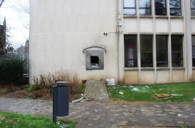 Geldautomat an der Post in Eupen gesprengt (Bild: Katrin Margraff/BRF)