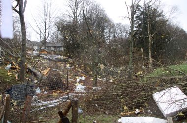 Nach Tornado: Schäden in Roetgen (Bild: Dogan Malicki/BRF)