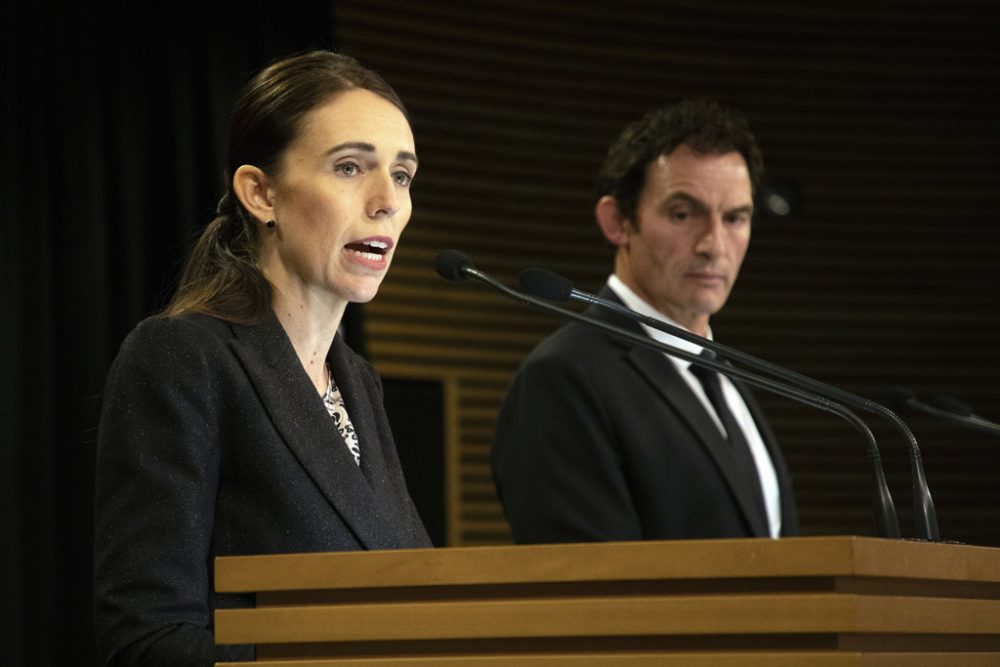 Neuseelands Premierministerin Jacinda Ardern (Bild: Yelim Lee/AFP)