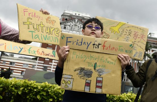 Klimaprotest in Taiwan