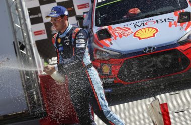 Thierry Neuville und Nicolas Gilsoul gewinnen die Rallye Korsika (Bild: Austral/Hyundai Motorsport)