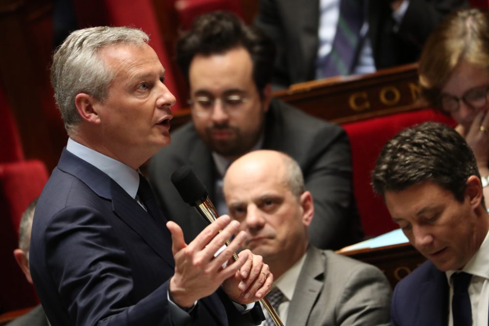 Der französische Finanzminister Bruno Le Maire