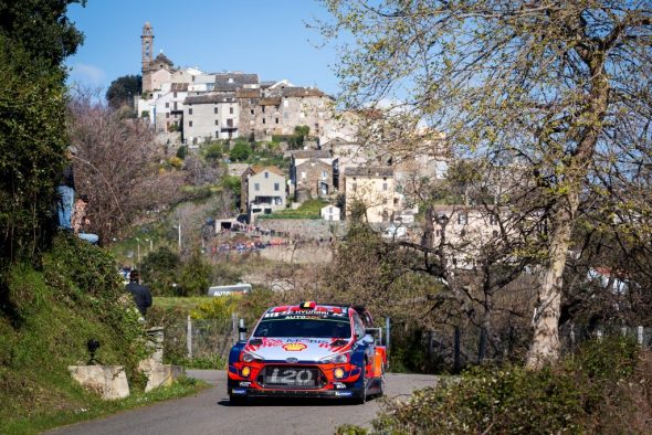 Thierry Neuville bei der Rallye Frankreich ´- Tour de Corse
