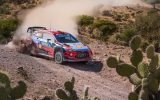 Thierry Neuville/Nicolas Gilsoul im Hyundai i20 WRC beider Rallye Mexiko