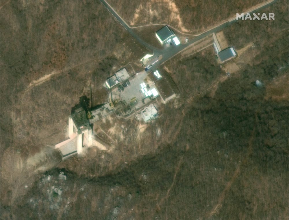 Raketen-Anlage Sohae am 2.3. (Bild: DigitalGlobe/Maxar/AFP)