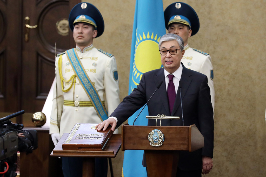 Der neue Präsident von Kasachstan, Kassym-Jomart Tokajew