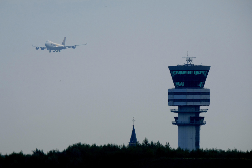 Kontrollturm der Flugsicherung in Zaventem (Bild: Nicolas Maeterlinck/Belga)