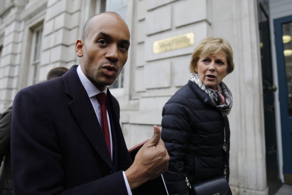 Chuka Umunna und Anna Soubry von der "Independent Group" (Bild: Tolga Akmen/AFP)