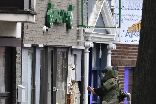 Geldautomatensprengung in Visé