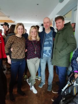 Die vier Teilnehmer des AC Eifel: (v.l.n.r.) Astrid Vliegen, Evelyne Wey, Jérôme Hilger-Schütz und Stephan Schwall (Bild: privat)