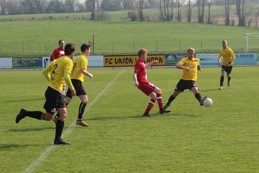 Derby der 2. Provinzklasse C: Walhorn vs. Recht (Archivbild: Christophe Ramjoie/BRF)