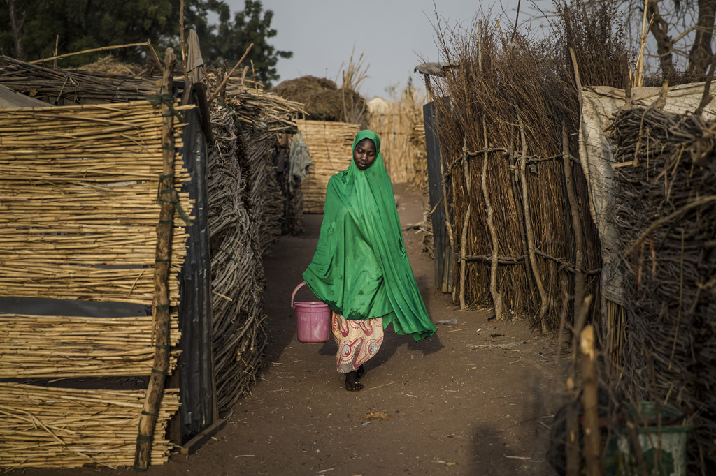 Flüchtlingscamp in Nigeria (Bild: Luis Tato/AFP)