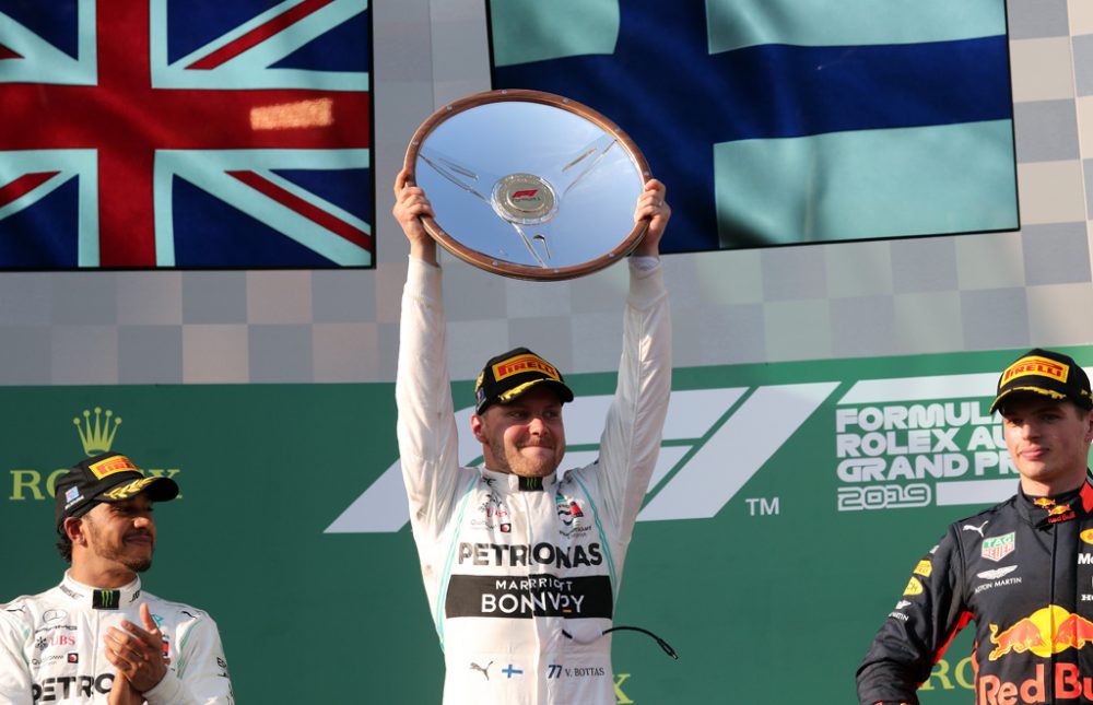 Valtteri Bottas gewinnt den Großen Preis von Australien