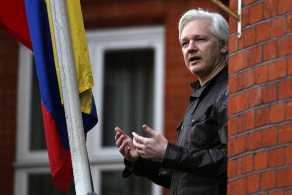 Julian Assange im Mai 2017 (Bild: Daniel Leal-Olivas/AFP)