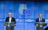 EU-Kommissionspräsident Juncker und Ratschef Tusk