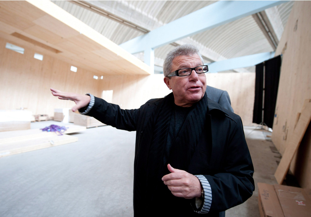 Der polnisch-amerikanische Star-Architekt Daniel Libeskind am 25.10.2011 in Berlin