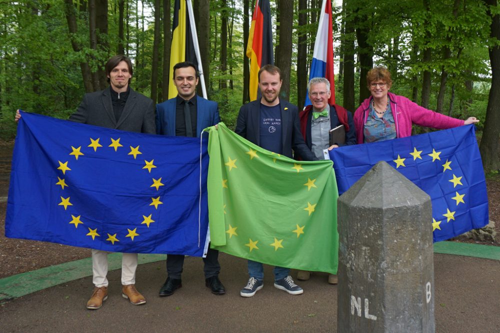 Ecolo-Kandidaten für EU-Parlamentswahl 2019 (Bild: Stephan Pesch/BRF)