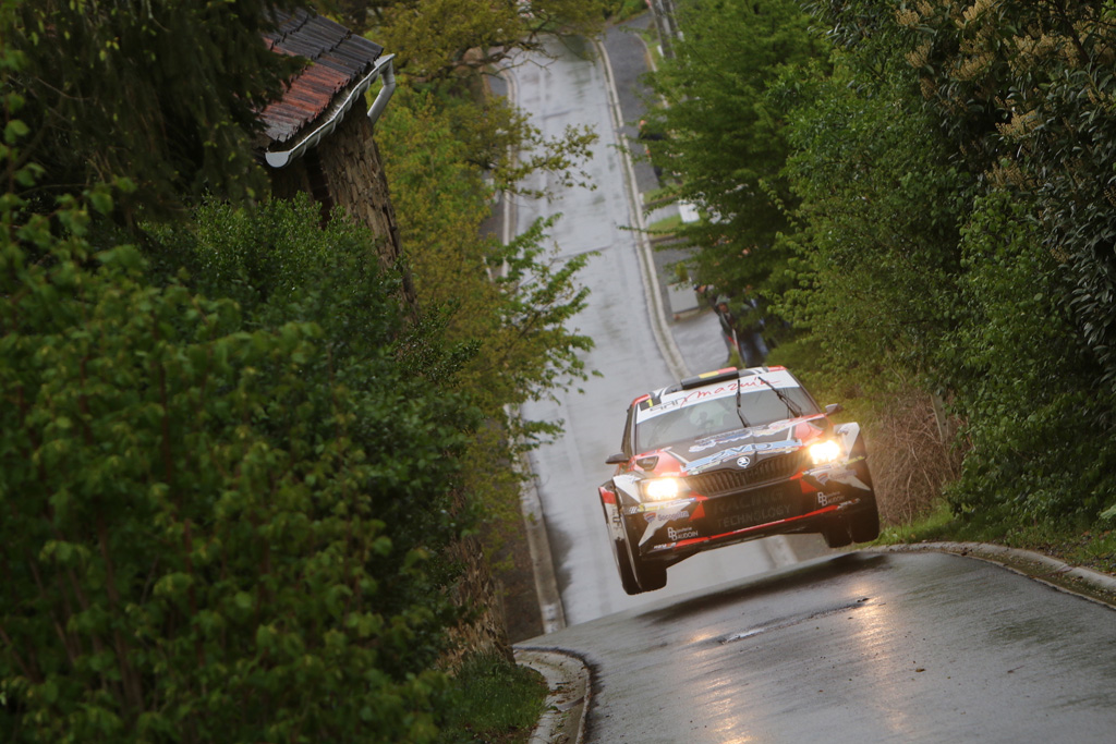 Adrian Fernémont bei der Rallye de Wallonie