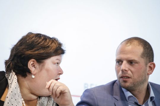 Maggie De Block und Theo Francken (Archivbild: Thierry Roge/Belga)