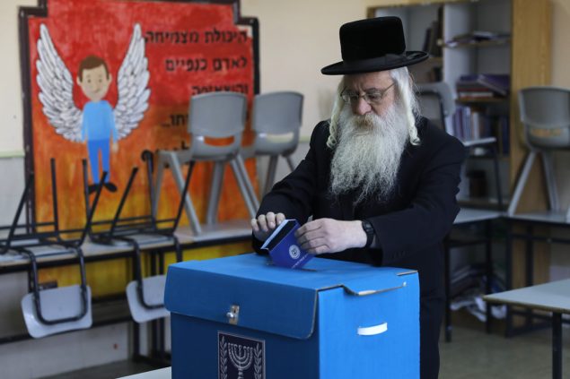Wahlen in Israel 2019 (Bild: Menahem Kahana/AFP)
